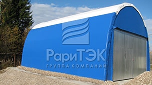 Ангар 10х6х5 м., для хранения спецтехники, Республике Коми, г. Усинск