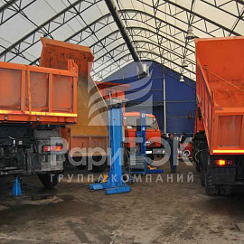Hangar 36х18х10 m., Autocentre Kamaz, Krasnodar Territory.