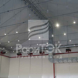 Hangars 60x30 and 37x40 m, for storing helicopters and aircraft
