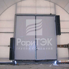 Hangar 16x10x7 m., For storage and repair of vehicles, Republic of Sakha-Yakutia.