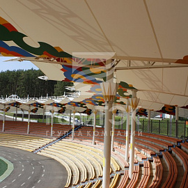 Tribune awning, Almetyevsk